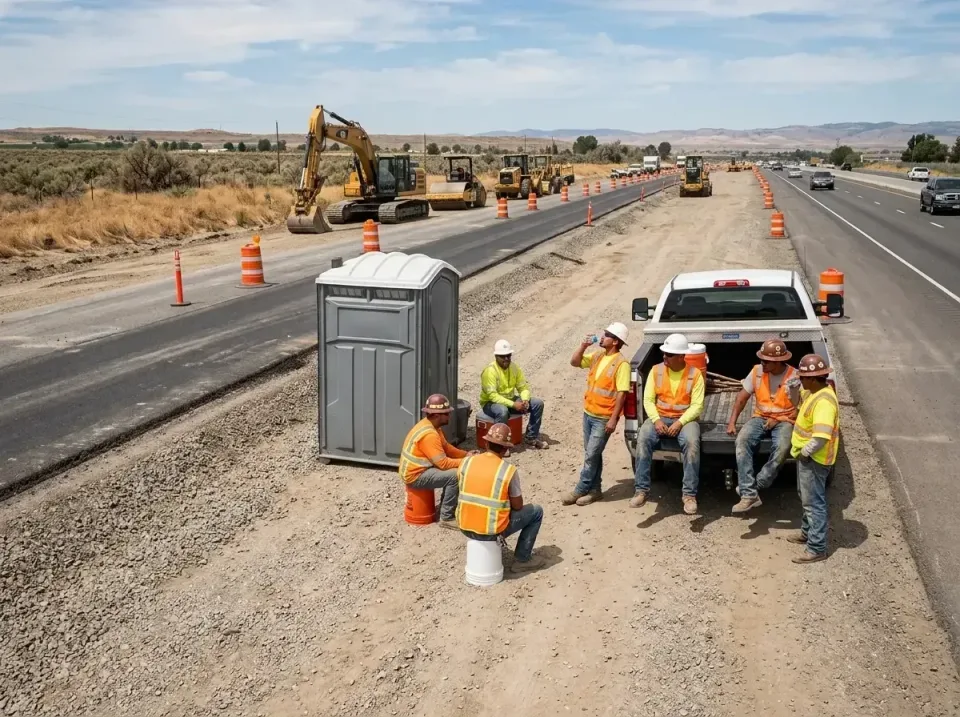 highway-road-construction-crew-007 — frequently asked questions, Porta Potty and Restroom Rentals in Lakeport, CA